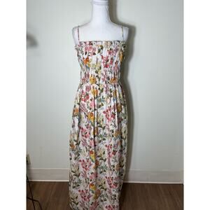 Coco Shop Multi Floral Maxi Dress Sz s